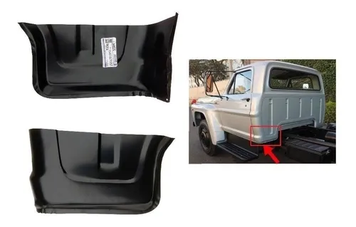 Remendo Canto Esquerdo Externo Cabine F1000 F4000 1972 At... - Foto 2