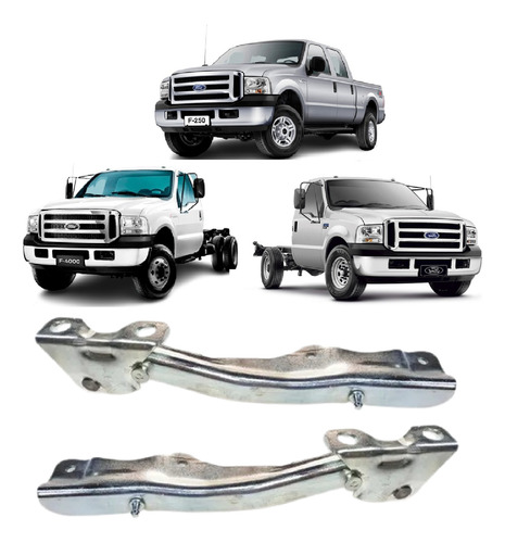 Dobradiça Do Capô F250 F350 F4000 1999 Até 2019 - Flamma Autopeças