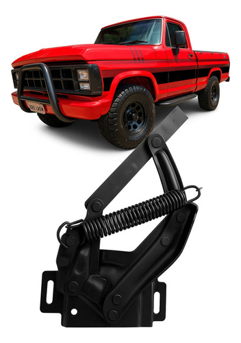 Dobradiça Braço Capo Ford F1000 F4000 1975 Até 1992 - Flamma Autopeças