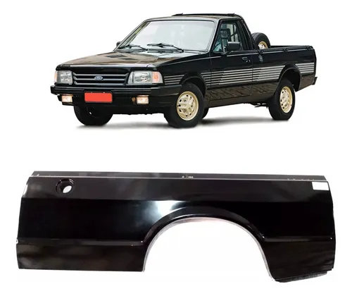 Folha Lateral Caçamba Pampa 1982 1983 1984 1985 1986 198... - Flamma Autopeças