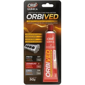 ORBIVED SELANTE VERMELHO 50G - Frete Grátis - Flamma Autopeças