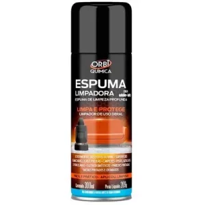 Orbi Espuma Limpadora Estofados 209g - Flamma Autopeças