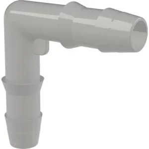 Conector L para Mangueira de Limpador/Combustível Branco... - Flamma Autopeças