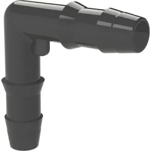Conector L para Mangueira de Limpador/Combustível Preto ... - Flamma Autopeças