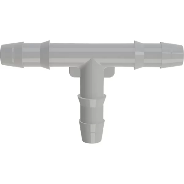 Conector T para Mangueira de Limpador/Combustível Branco... - Flamma Autopeças