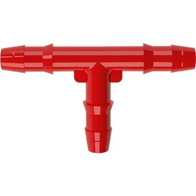 Conector T para Mangueira de Limpador/Combustível Vermel... - Flamma Autopeças