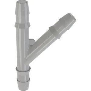 Conector Y para Mangueira de Limpador/Combustível Branco... - Flamma Autopeças