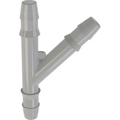 Conector Y para Mangueira de Limpador/Combustível Branco... - Flamma Autopeças