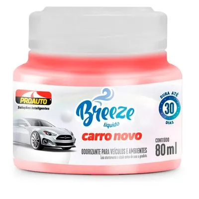 Odorizante Líquido Carro Novo 80ml - Flamma Autopeças