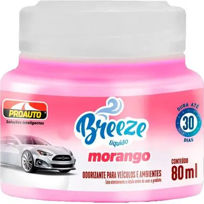 Odorizante Líquido Morango 80ml - Flamma Autopeças