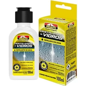 Cristalizador de Vidros Proauto 100ml – Proteção, Bri... - Flamma Autopeças