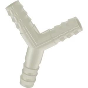 Conector em “Y” Universal Branco para Mangueira 3 Via... - Flamma Autopeças
