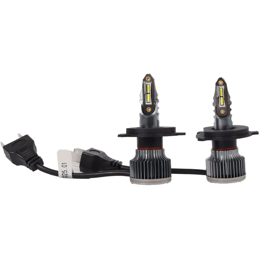 Lâmpada LED H4 6000K 30.000LM 42W 9-24V Plug Original Par - Foto 2