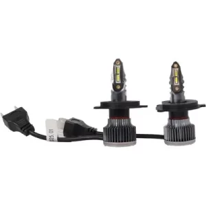 Lâmpada LED H4 6000K 30.000LM 42W 9-24V Plug Original Par - Flamma Autopeças