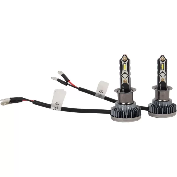 Lâmpada LED H3 6000K 30.000LM 42W 9-24V Plug Original Par - Flamma Autopeças