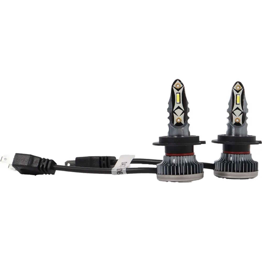 Lâmpada LED H7 6000K 30.000LM 42W 9-24V Plug Original Par - Foto 2