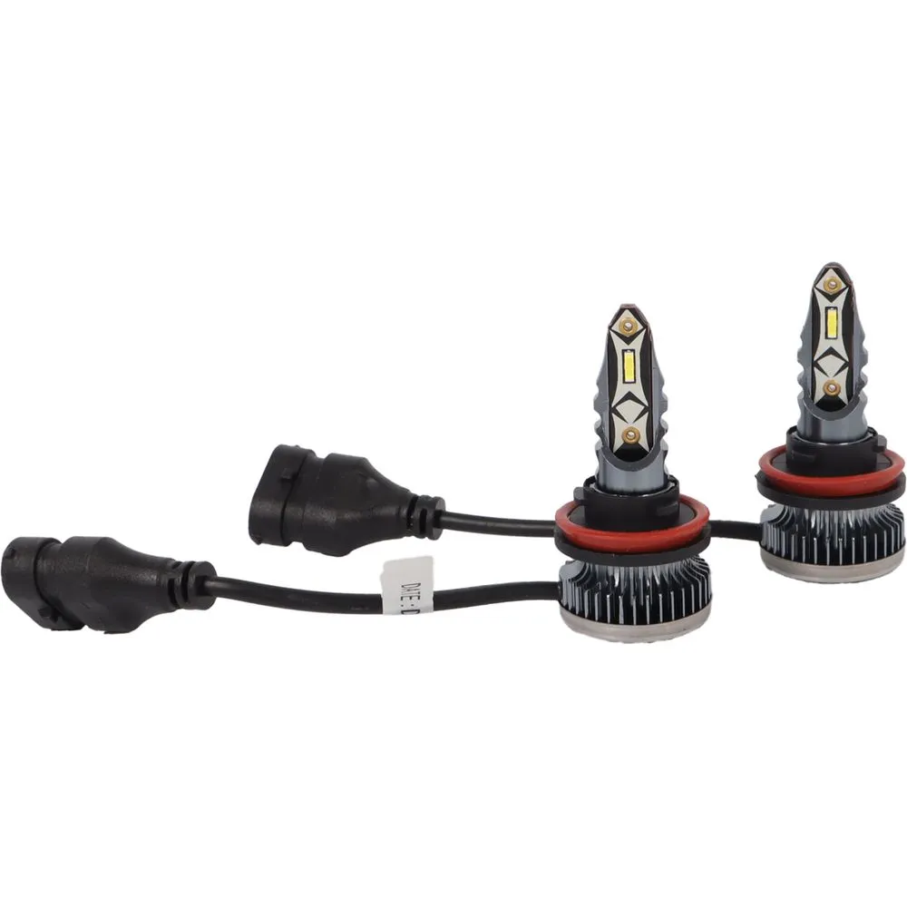 Lâmpada LED H8 6000K 30.000LM 42W 9-24V Plug Original Pa... - Flamma Autopeças