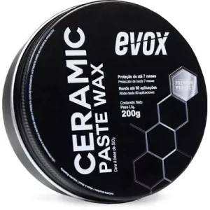 Cera Automotiva Sílica em Pasta Ceramic Paste Wax 200g – Brilho, Proteção Cerâmica e Hidrorrepelência