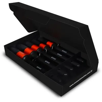 Pincéis Uso Externo Sintético Flexível Não Risca Kit ... - Foto 2