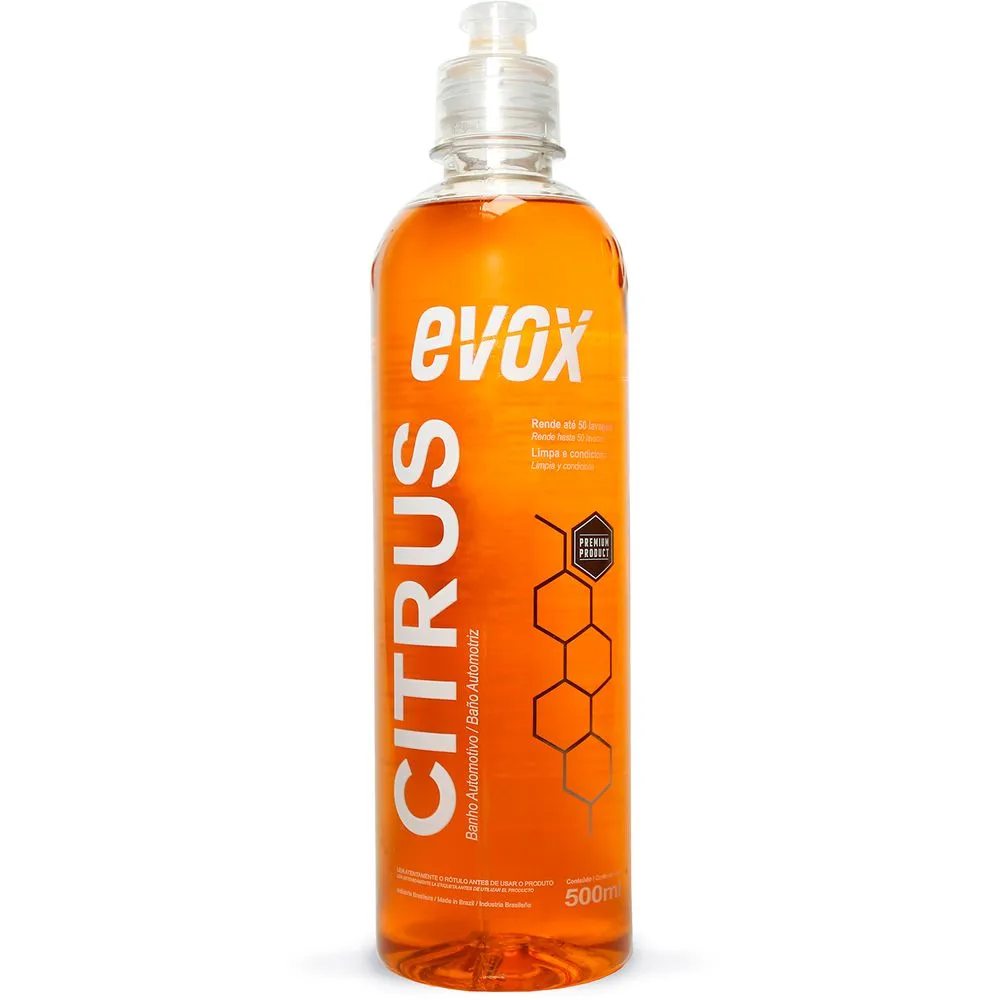 Lava Auto pH Neutro Concentrado 1:400 Citrus 500ml - Flamma Autopeças