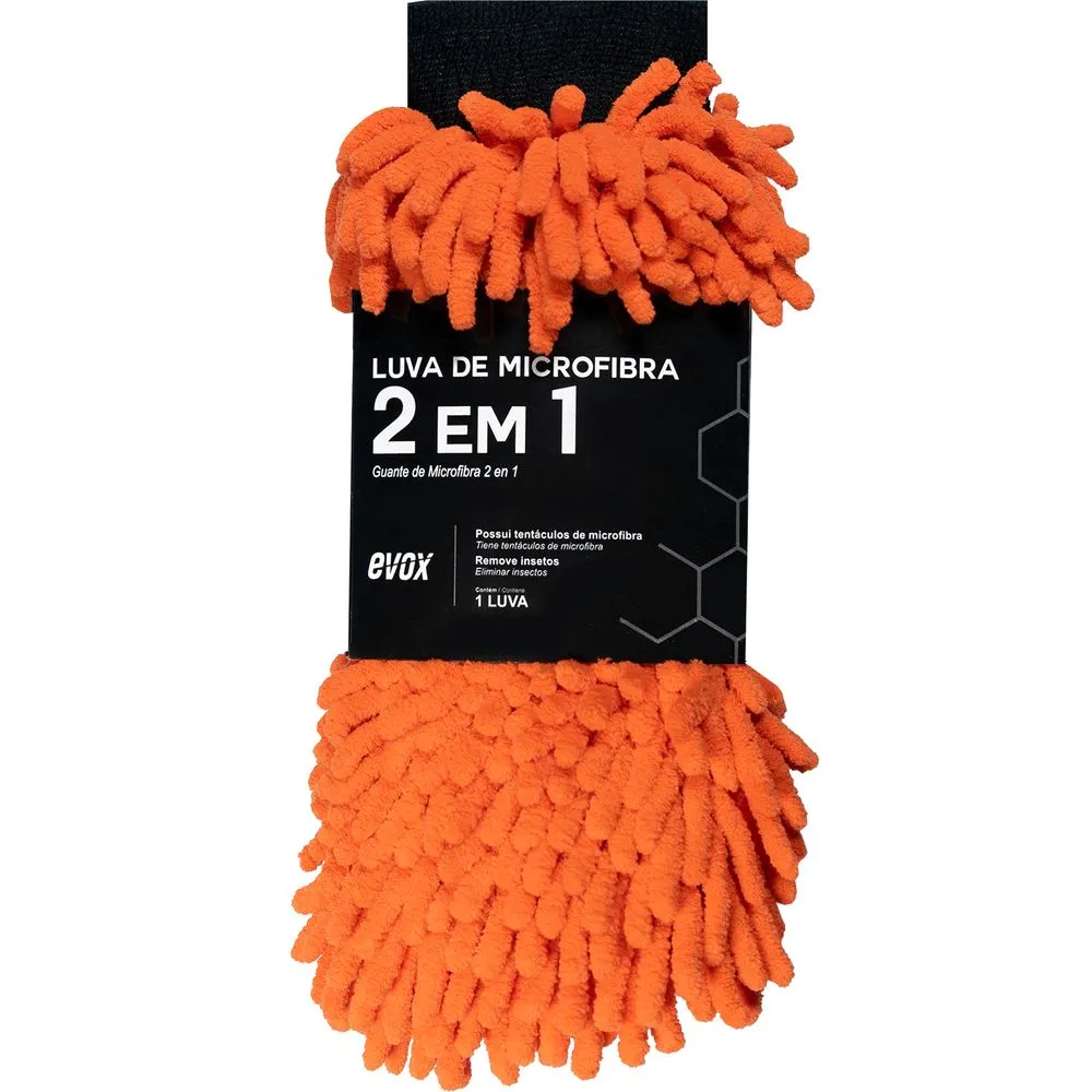 Luva Evox de Microfibra Dupla Ação 2 em 1 105GSM – Não Risca