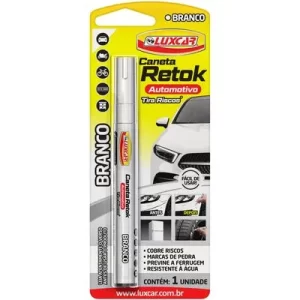 Caneta Tira Riscos Retok Automotivo Branco Luxcar – Ret... - Flamma Autopeças