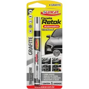 Caneta Tira Riscos Retok Automotivo Grafite Luxcar – Re... - Flamma Autopeças