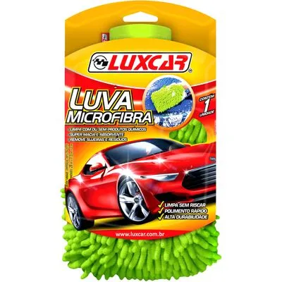 Luva Microfibra Super Macia e Absorvente Não Risca – L... - Flamma Autopeças