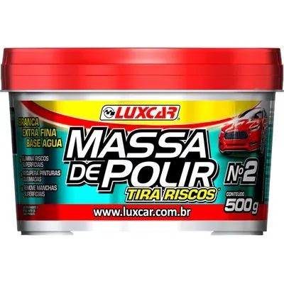 Massa de Polir 500g Base Água Pronto Uso Tira Riscos –... - Flamma Autopeças