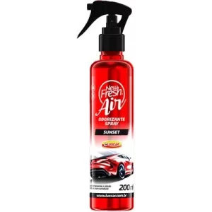 Odorizante 200ml Spray New Fresh Air Sunset - Flamma Autopeças