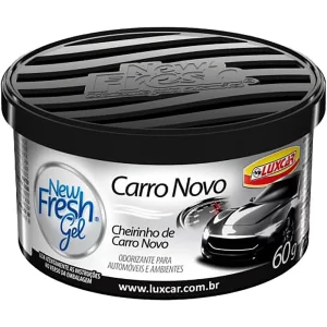 Odorizante em Gel New Fresh Carro Novo Nytro 60g Luxcar - Flamma Autopeças