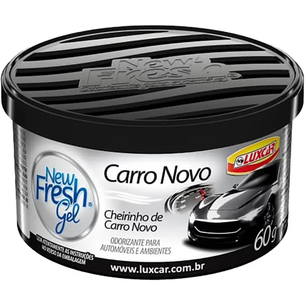 Odorizante em Gel New Fresh Carro Novo Nytro 60g Luxcar - Flamma Autopeças