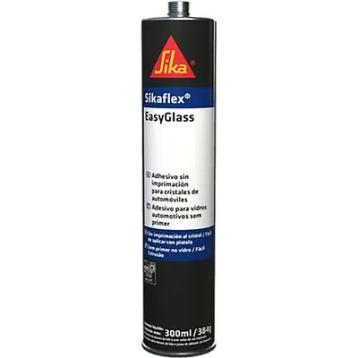Cola Adesiva para Para-brisa 300ml Sikaflex EasyGlass Preta - Flamma Autopeças