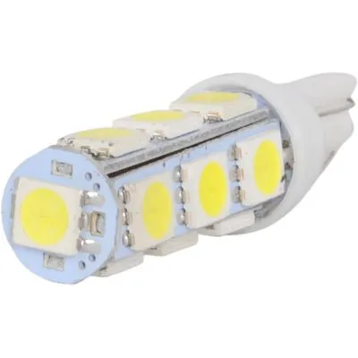 Lâmpada LED Esmagada Hi Power Torre 13 LEDs 12V Branco – Par, Alta Luminosidade e Encaixe Universal - Imagem 2