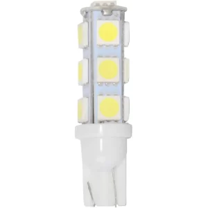 Lâmpada LED Esmagada Hi Power Torre 13 LEDs 12V Branco – Par, Alta Luminosidade e Encaixe Universal