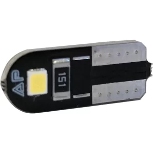 Lâmpada LED T10 Esmagada Slim 2W 12V Branco – Par, Can... - Flamma Autopeças