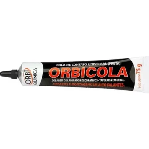 Cola Universal Colmeia Preta 75g – Adesivo de Alta Fixa... - Flamma Autopeças