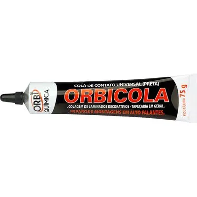 Cola Universal Colmeia Preta 75g – Adesivo de Alta Fixa... - Flamma Autopeças