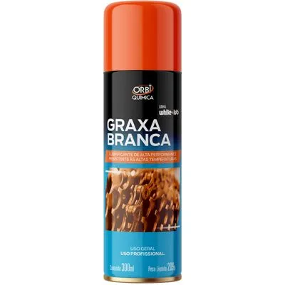 Graxa Branca Spray Orbi 300ml / 209g – Lubrificante de ... - Flamma Autopeças