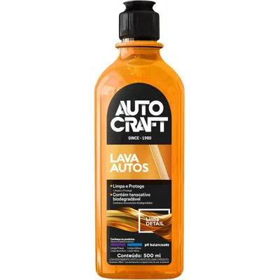 Lava Auto Autocraft Proauto 500ml – Limpeza Profunda e ... - Flamma Autopeças