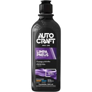 Limpa Pneus Autocraft 500ml Proauto – Brilho, Proteçã... - Flamma Autopeças