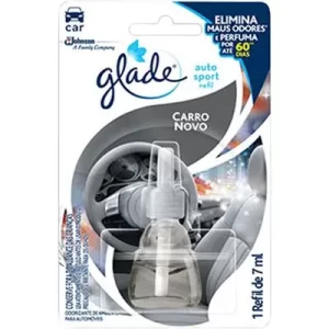 Refil Glade Auto Sport Carro Novo 7ml – Aromatizador Au... - Flamma Autopeças