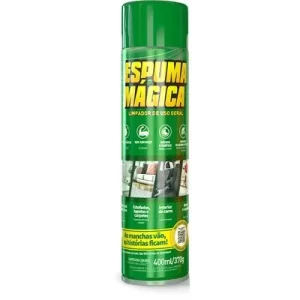 Espuma Mágica Limpeza a Seco Proauto 400ml / 370g - Flamma Autopeças