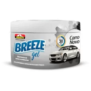 Odorizante Breeze Gel Carro Novo 60g – Perfume Duradour... - Flamma Autopeças