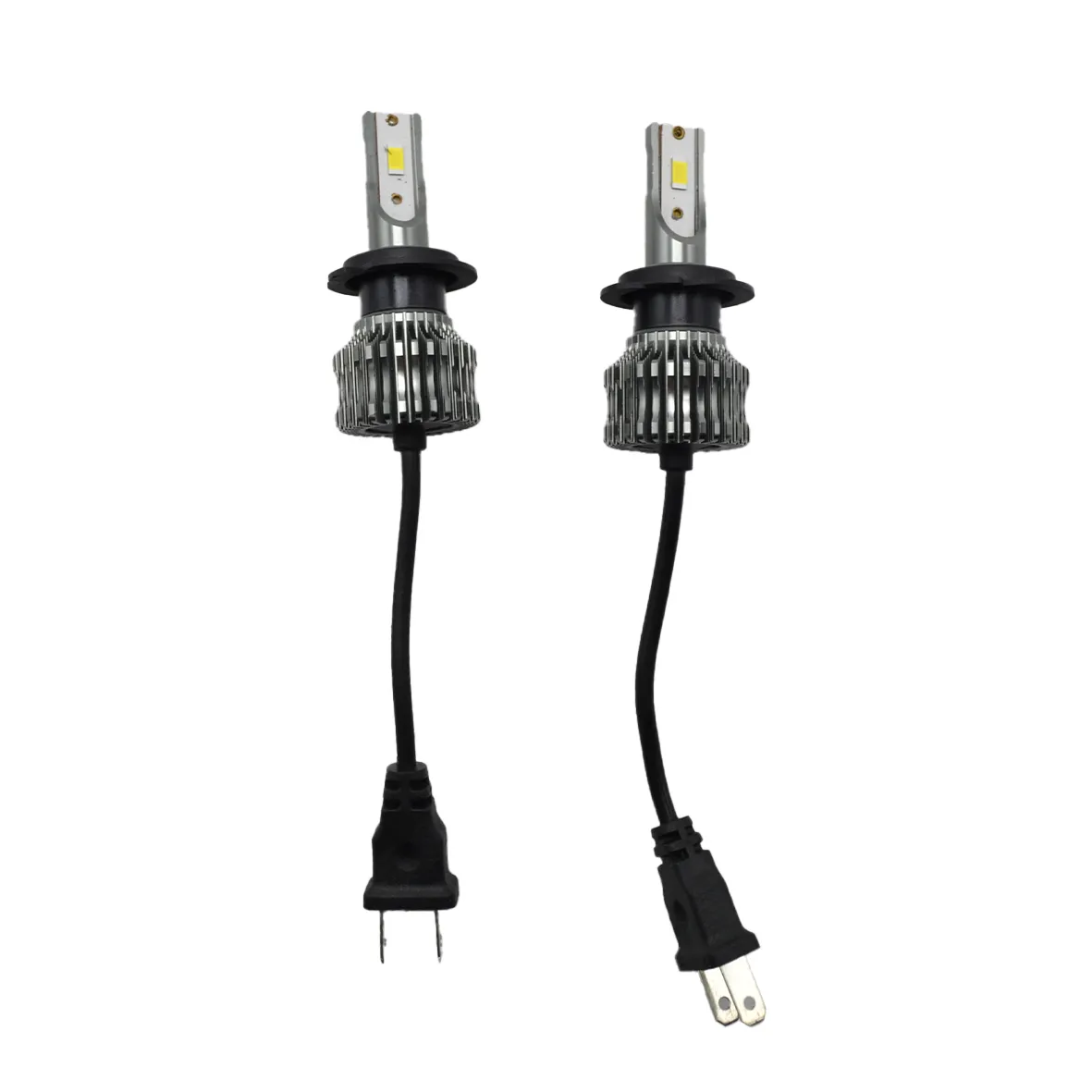 Par de Lâmpadas LED ULTRA MAX H7 6000K 2400LM - Longa Du... - Flamma Autopeças