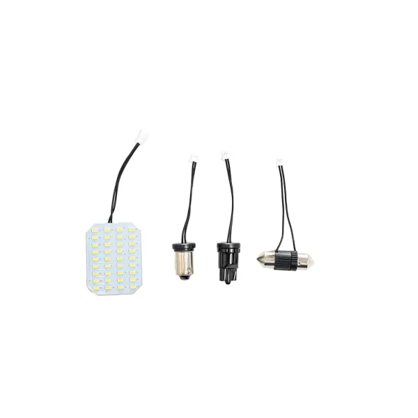 Lâmpada Led miniatura 3014 36-SMD 3.5W 12/24V - Branco -... - Flamma Autopeças