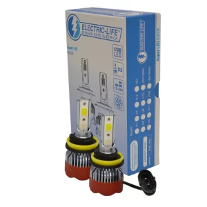 Lâmpadas Led H11/H8/H9/H16 25W COB - Alta Potência e Ec... - Flamma Autopeças