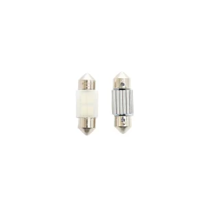 Lâmpada Led Miniatura T10×31 4-SMD 5730 9W - Branco 70L... - Flamma Autopeças