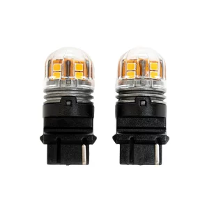 Universal 3156 Lâmpada LED Miniatura Amber 3W 380LM - Flamma Autopeças
