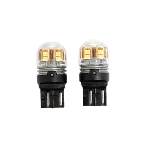 Lâmpada LED Mini T20 W21/5W 6000K - 2 Peças - Universal - Flamma Autopeças